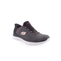 Sapatilha SKECHERS Heathered Mesh Bungee