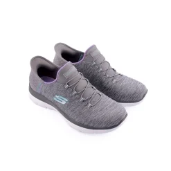 Sapatilha SKECHERS Heathered Mesh Bungee