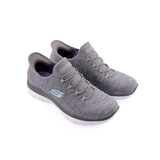 Sapatilha SKECHERS Heathered Mesh Bungee