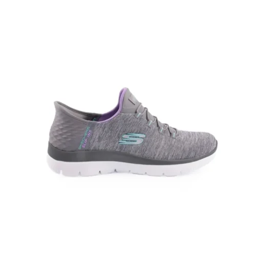 Sapatilha SKECHERS Heathered Mesh Bungee