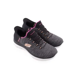 Sapatilha SKECHERS Heathered Mesh Bungee
