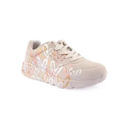 Sapatilha Skechers Uno Lite - Metallic Love