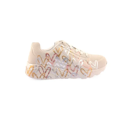 Sapatilha Skechers Uno Lite - Metallic Love